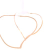Tiffany & Co 18ct Yellow Gold Elsa Peretti Open Heart Hoop Earrings 12.16g