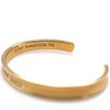 Tiffany & Co. Rare Vintage 18ct Yellow Gold Return to Tiffany 1883 Cuff Bracelet 29.63g
