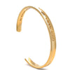 Tiffany & Co. Rare Vintage 18ct Yellow Gold Return to Tiffany 1883 Cuff Bracelet 29.63g