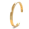 Tiffany & Co. Rare Vintage 18ct Yellow Gold Return to Tiffany 1883 Cuff Bracelet 29.63g