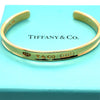Tiffany & Co. Rare Vintage 18ct Yellow Gold Return to Tiffany 1883 Cuff Bracelet 29.63g