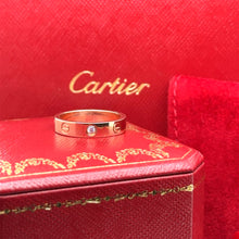 Load image into Gallery viewer, Cartier Love Wedding Band 1 Diamond