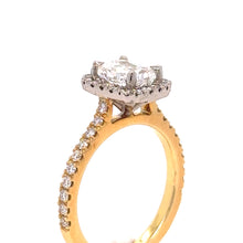 Load image into Gallery viewer, GIA Custom 18ct Engagement Ring 1.38ct
