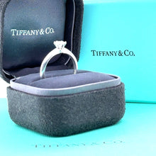 Load image into Gallery viewer, Tiffany &amp; Co Diamond Engagement Ring 0.52ct