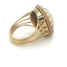Load image into Gallery viewer, Bespoke Opal Cluster Ring 2.00ct