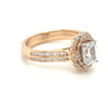 GIA Emerald Cut Diamond Ring 1.25ct