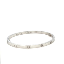 Load image into Gallery viewer, Cartier 18ct White Gold Love Bangle 21.09g