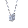 Canturi 18ct White Gold GIA Diamond Pendant 1.54ct