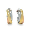 Cartier 18ct Tri Gold Trinity Earrings 13.73g