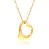 Tiffany & Co 18ct Rose Gold Open Heart Pendant