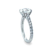 Cartier Platinum Diamond Engagement Ring 3.43ct 5.5g