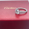 Cartier Platinum Diamond Engagement Ring 3.43ct 5.5g