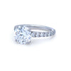 Cartier Platinum Diamond Engagement Ring 3.43ct 5.5g
