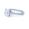 Cartier Platinum Diamond Engagement Ring 3.43ct 5.5g