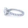 Cartier Platinum Diamond Engagement Ring 3.43ct 5.5g