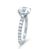 Cartier Platinum Diamond Engagement Ring 3.43ct 5.5g