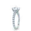 Cartier Platinum Diamond Engagement Ring 3.43ct 5.5g