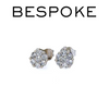Bespoke Diamond Cluster Earrings 0.50ct