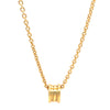 Bvlgari 18ct Yellow Gold Catene Chain Necklace with B.Zero1 Mini Pendant 37.31g