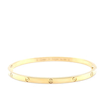 Load image into Gallery viewer, Cartier 18ct Yellow Gold Love Bracelet Small Model 19.31g – Size 17