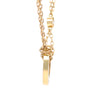 Cartier 18ct Yellow Gold Diamond Love Necklace 0.03ct 6.41g