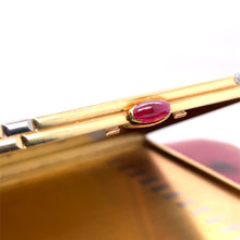 Load image into Gallery viewer, Cartier 18ct Gold and Ruby Cigarette Case 245.18g