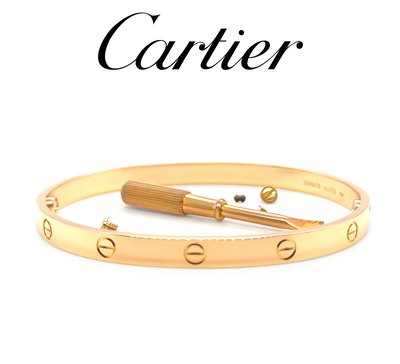 Cartier 18ct Yellow Gold Love Bracelet Classic Model 39.06g