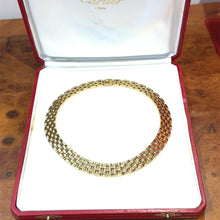 Load image into Gallery viewer, Cartier Maillon Panthère 18ct Yellow Gold Necklace 148.73g