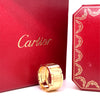 Cartier 18ct Yellow Gold Tank Francaise Men's Ring 16.61g