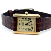 Load image into Gallery viewer, Cartier Must de Cartier Tank Vermeil Quartz Watch
