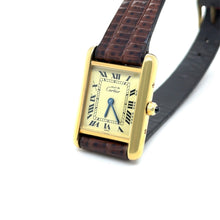 Load image into Gallery viewer, Cartier Must de Cartier Tank Vermeil Quartz Watch