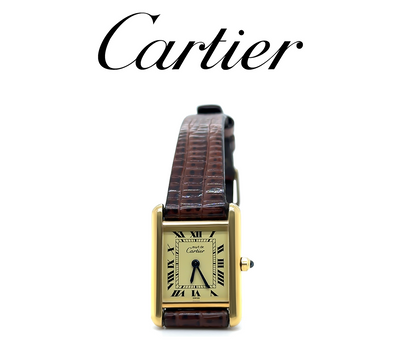 Cartier Must de Cartier Tank Vermeil Quartz Watch