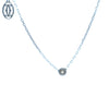 Cartier d’Amour 18ct White Gold XS Diamond Necklace 0.09ct