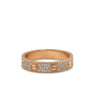 Cartier 18ct Rose Gold Diamond Love Wedding Band 0.31ct