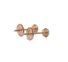 Cartier 18ct Rose Gold Diamond Earrings 1.52g