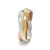 Cartier 18ct Three Gold Trinity Ring 4.86g