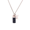 Louis Vuitton Monogram Eclipse Charms Necklace – Silver Tone