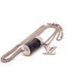 Louis Vuitton Monogram Eclipse Charms Necklace – Silver Tone