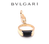 Bvlgari Rare 18ct Yellow Gold Tronchetto Onyx Charm Pendant 2.74g