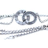 Piaget 18ct White Gold Diamond Toi Moi Possession Necklace 0.32ct
