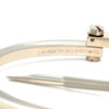 Cartier Rare 1980s 18ct White Gold Menotte Handcuff Bracelet 60.28g