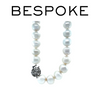 18ct White Gold Graduated South Sea Cultured Pearl Necklace with Diamond Clasp 0.34ct 149.58g