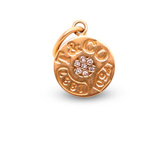 Load image into Gallery viewer, Tiffany & Co. 1837 18ct Yellow Gold Circle Diamond Pendant 5.85g