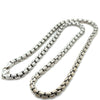 Tiffany & Co. 18ct White Gold Box Chain Necklace 74.3g