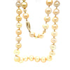 South Sea Pearl Golden Pearl Necklace 75.8g