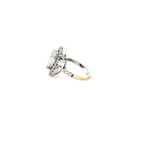 Load image into Gallery viewer, Bespoke Diamond Pear Cluster Ring 2.98ct