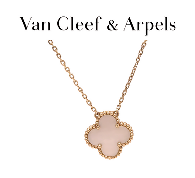 Van Cleef & Arpels Vintage Alhambra Mother of Pearl Pendant Necklace 4.62g