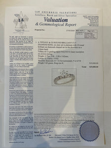 Tiffany & Co Diamond Engagement Ring 1.12ct