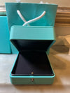 Tiffany & Co. 18ct White Gold T Smile Diamond Pendant 0.10ct 2.37g