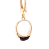 Bvlgari Rare 18ct Yellow Gold Tronchetto Onyx Charm Pendant 2.74g